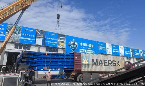 Latest company Solutions about Efficient Container Loading of Hydraulic Dock Ramps (5 Units in One 40HQ Container)