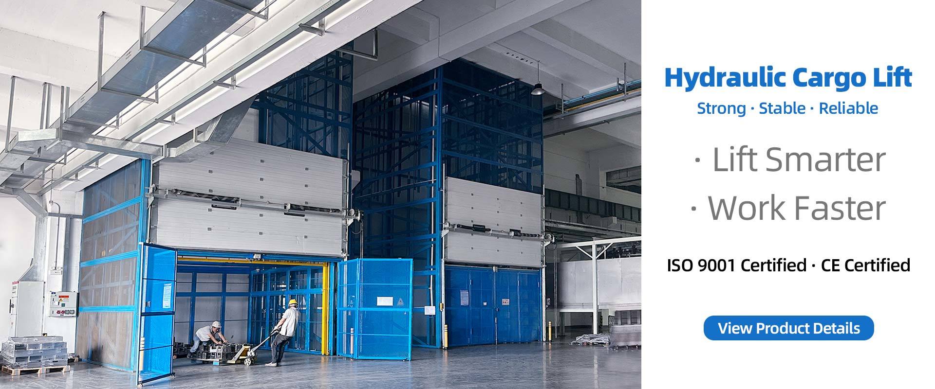 Quality Hydraulic Cargo Lift factory