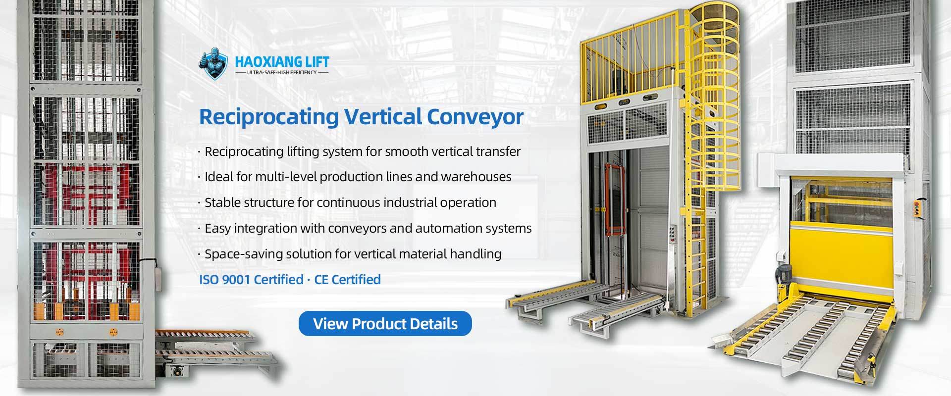Quality Freight Platform Lift factory