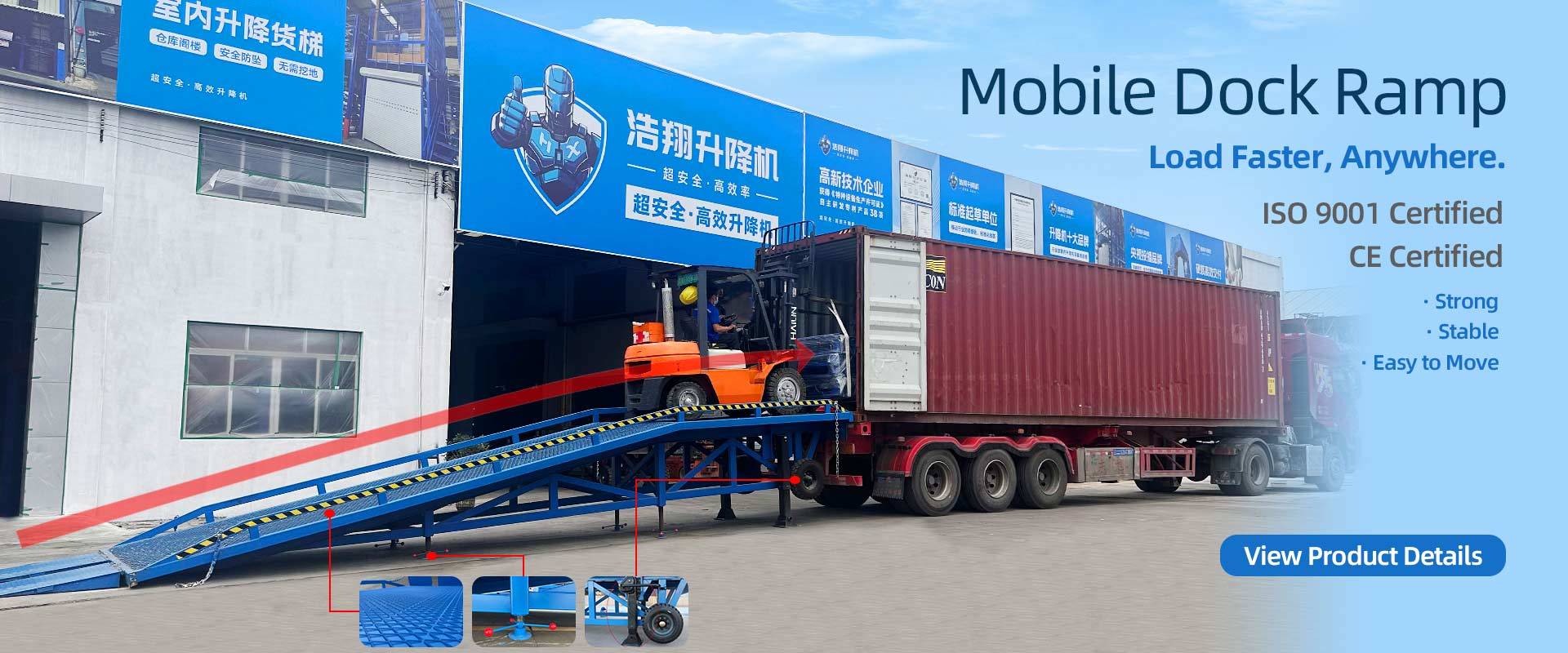 Quality Hydraulic Cargo Lift factory