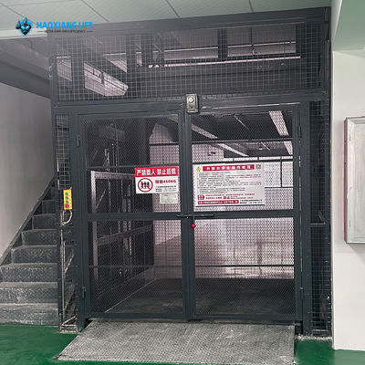 2 Ton Mezzanine Industrial Hydraulic Lift Multi Level Warehouse Goods Handling