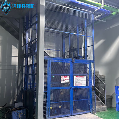 Robust Warehouse Mezzanine Freight Platform Lift 4 Ton For Logistics