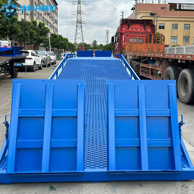 Rampe de quai de chargement mobile d'entrepôt portable pour camion conteneur