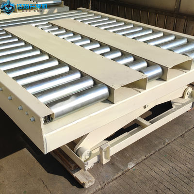 Industrial Reinforced Steel Hydraulic Scissor Lift Table For Vehicle Maintenance