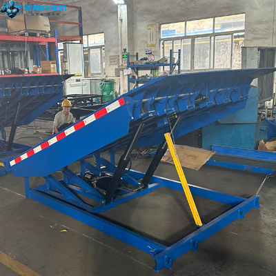 Mechanische Container-Laderampe Plattform Hebebühne 15mm Platte