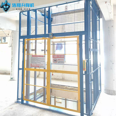 5m Hydraulic Goods Vertical Platform Lift Warehouse Cargo Lift