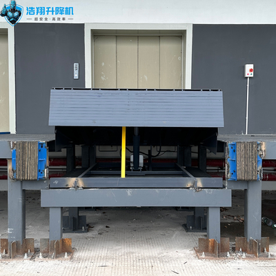 6-20tons Steel Structure Hydraulic Dock Leveler Loading And Unloading Goods