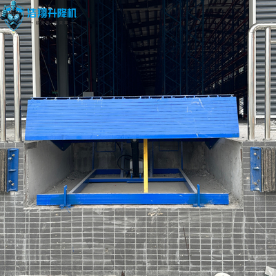 6T Adjustable Hydraulic Static Warehouse Container Stationary Logistics Dock Leveler