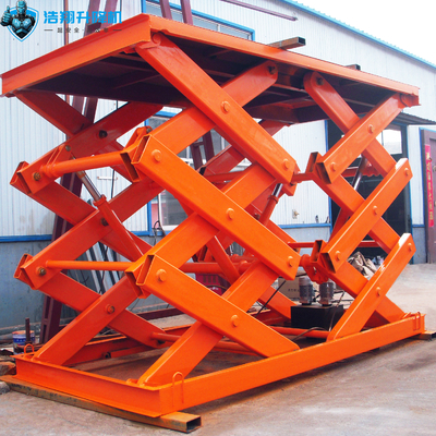 Customized Hydraulic Stationary Scissor Car Lift Fixed Scissor Lift Table Platform