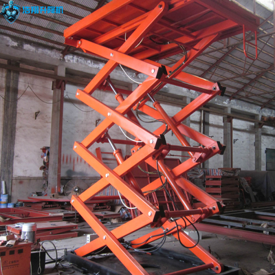 Modern Latest Custom-Made Steel Fixed Scissor Lift Platform Design Heavy Duty Applications