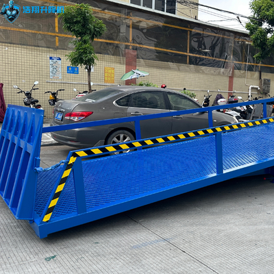 Forklift Companion Adjustable Height Tough Diamond Plate Enables Quick Safe
