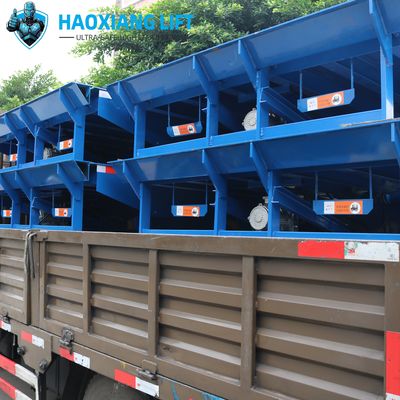 Forklift-Compatible Hydraulic Stationary Dock Leveler - Strength Steel Platform Automatic Hydraulic System for Truck Container