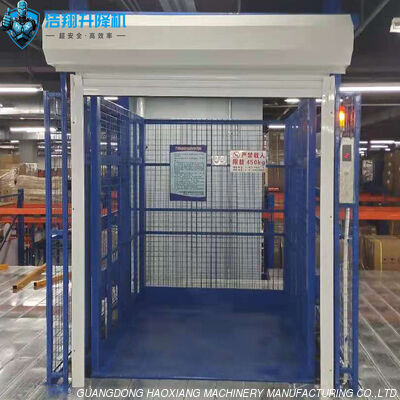 Harga yang bagus Lift Material Hidrolik Komersial untuk Penanganan Material Gudang on line