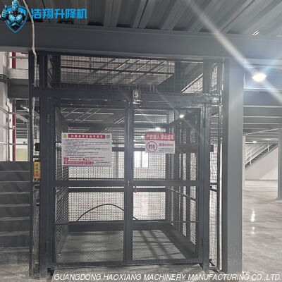 Harga yang bagus OEM Barang Industri Lift Elevator Gudang Untuk Pengisian Kargo Pengisian on line