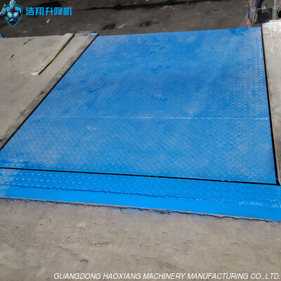 Harga yang bagus Sistem Dock Hidraulik yang Disesuaikan Leveler Listrik Pengangkat 6 Ton 10 Ton 12 Ton on line