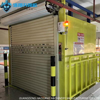 Un bon prix. Ascenseur hydraulique de marchandises, ascenseur de fret, ascenseur vertical à rail de guidage, ascenseur industriel de matériaux, ascenseur de marchandises en ligne