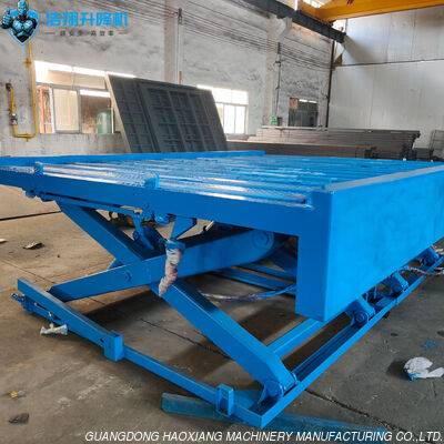 Goede prijs. Stationaire hydraulische elektrische 19ft schaarheftafel met platform 2 ton 220v online