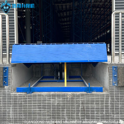 قیمت خوب 6T تنظیم شده هیدرولیک استاتیک انبار کانتینر ثابت لجستیک Dock Leveler آنلاین