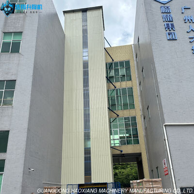 Harga yang bagus Lift kargo rel hidraulik panduan 3 ton untuk gudang on line