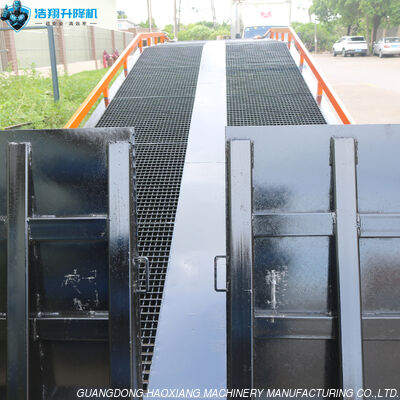 Un bon prix. Rampe de chargement mobile hydraulique 10 T, prix d'usine de haute qualité en ligne