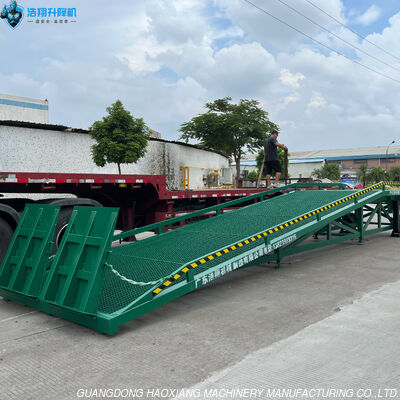 Good price DCQH10T-10M Mobile Container Ramp for Forklift Used Loading Yard Ramp online