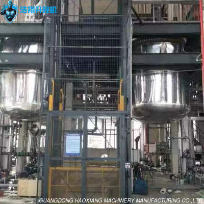 Un bon prix. Vente en gros d'ascenseurs de plateforme de travail à guidage unique Rails de chargement Ascenseur hydraulique de chargement en ligne