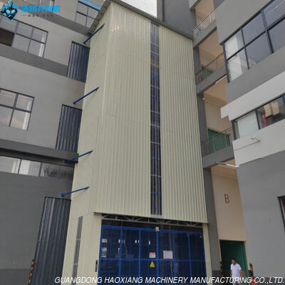 Good price Outdoor CE Approved Cargo Lift Platform Freight Elevator Cage Lift in Warehouse online