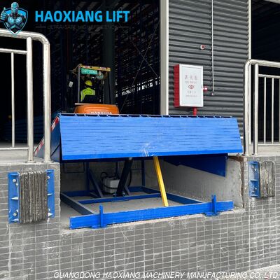 Good price Hydraulic Dock Ramp Blue - Customizable Height 8T-20T - High-Strength No Pit Required for Manufacturing online