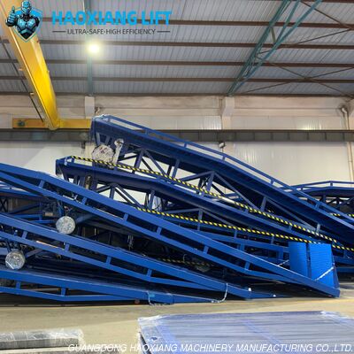 قیمت خوب کار سنگین 10T قطعات هیدرولیک رامپ نقل و حرکت لنگرگاه - الماس ضد لغزش سطح فورک لیفت دوستانه آنلاین