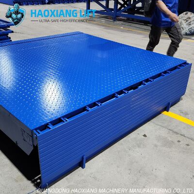 Bom preço. 15mm Placa de aço Mecânica Container Dock Leveler on-line