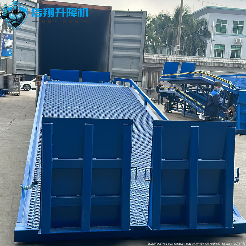 Chinese Factory Hydraulic Fixedcontainer Loading Dock Ramp Mobile ...