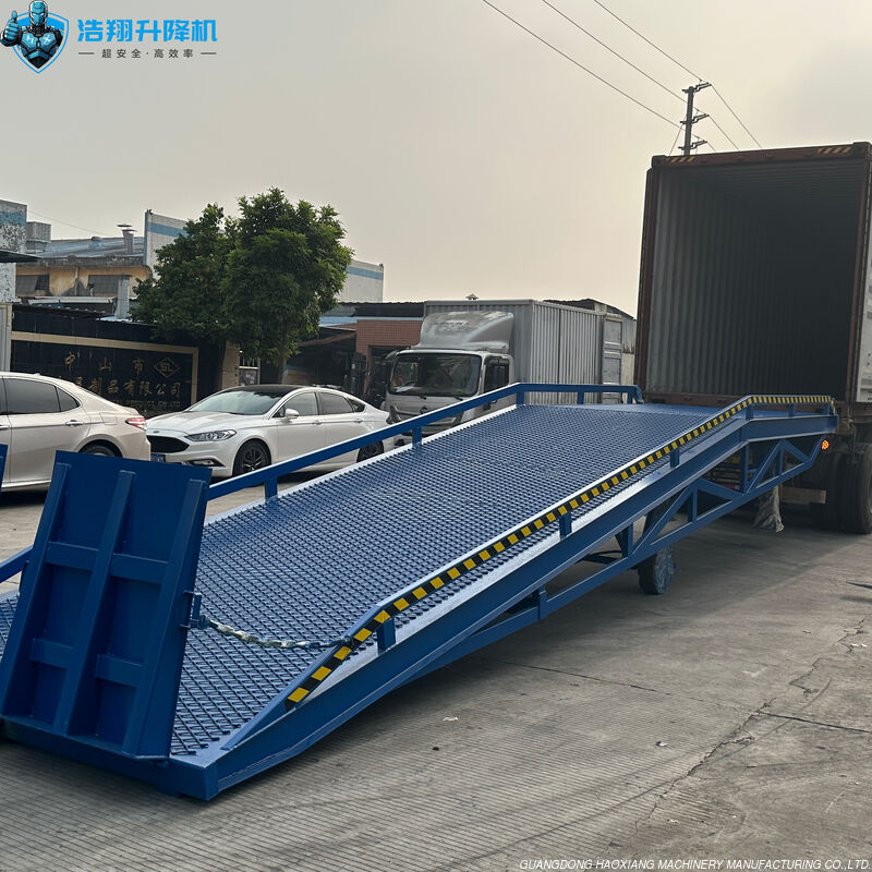 10T-20T Hydraulic Dock Ramp with Reinforced Steel