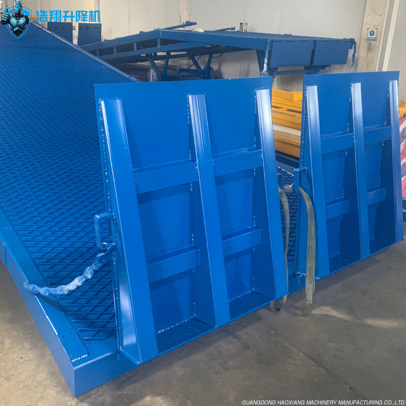 Mobile Loading Dock Forklift Ramp Movable Portable Loading Dock Ramp ...