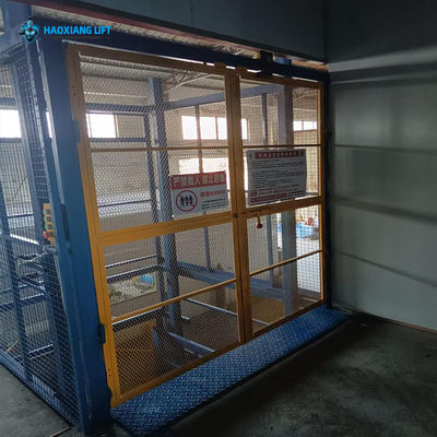 Winda hydrauliczna z prowadnicami 500kg - 20 000kg, do transportu towarów w magazynach wielopoziomowych