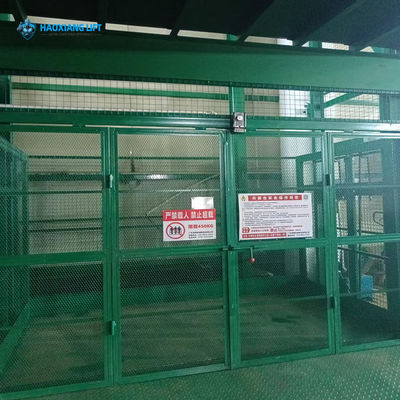 Telescoping Hydraulic Mezzanine Hoist Vertical Cargo Lift Four Post For Home Hotels