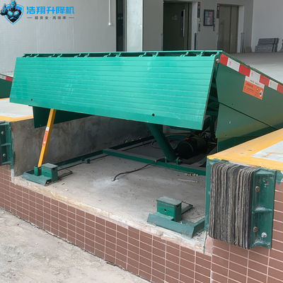 Goods Unloading Loading Dock Equipment Leveler Lifts PLC Control Custom