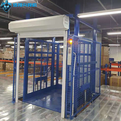 Commercial Hydraulic Material Lift Warehouse Elevators For Cargo Material Handling