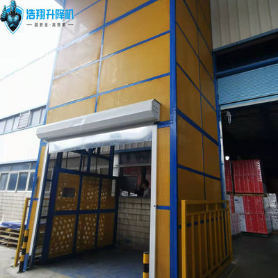 Anti Slip Rugged Mezzanine Goods Freight Platform Lift Elevator 50 Ton