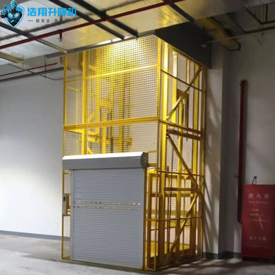 ODM Automatic Hydraulic Cargo Lift Warehousing Industrial Goods Lift