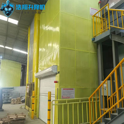 Profrated Metal Cargo Mezzanine Goods Lift System 380V 50Hz for factories
