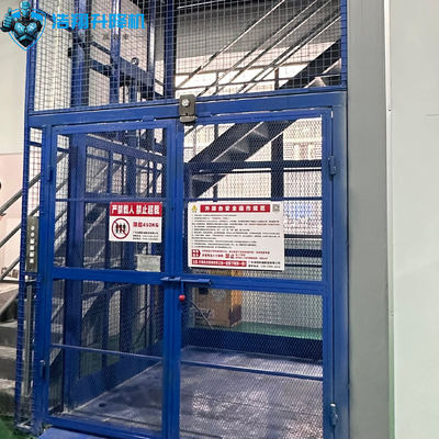 Robust Warehouse Mezzanine Freight Platform Lift 4 Ton For Logistics