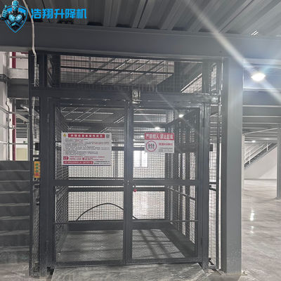 OEM Industrial Goods Lift Warehouse Elevator For Cargo Loading Unloading