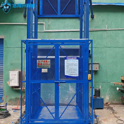 Single Pallet Mezzanine Floor Industrial Goods Lift 50T For Warehouse Logistics