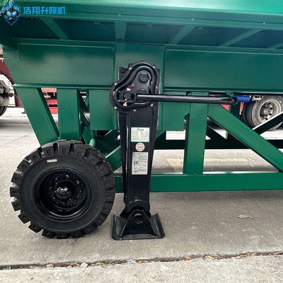 Rampe de quai hydraulique ODM pour chariot élévateur portable pour le chargement de conteneurs de camions