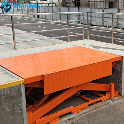 1000kg Stationary Hydraulic Scissor Elevator Platform Lift Manual