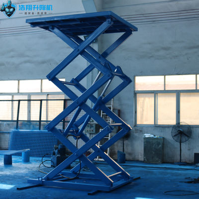 Parallelogram Fixed Pneumatic Hydraulic Scissor Table Lift Platform 220V