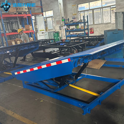 Mechanische Container-Laderampe Plattform Hebebühne 15mm Platte