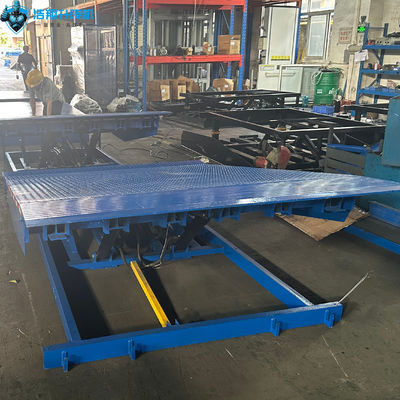 Mechanische Container-Laderampe Plattform Hebebühne 15mm Platte
