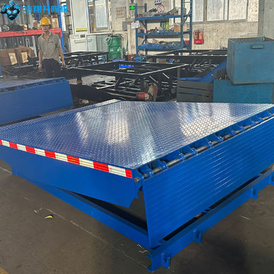 Mechanical Unloading Loading Dock Plate Platform Fixed Leveler For Factory Logistics