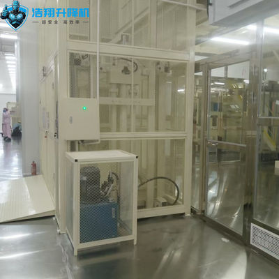 High Quality 10T Hydraulic Freight Elevator Guide Rail Goods Lift for Warehouse Workshop Heavy Duty Chain Drive System